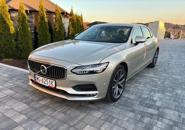 Volvo S90 cena 119900 przebieg: 55200, rok produkcji 2017 z Kostrzyn nad Odrą małe 232